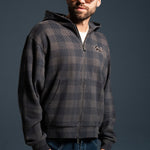 Hard In Da Paint ZipUp Hoodie (Charcoal Sun Fade)