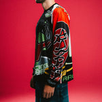 RIPNDIP All Star Long Sleeve Jersey (Red / Black)