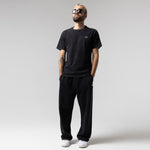 Castanza Short Sleeve Tee (Black Vintage Wash)