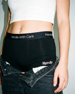 Handle With Care Boxers (Black)
