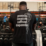 Protein Cropped Tee (Black)