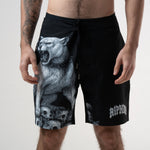 Wasteland Swim Shorts (Black)