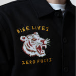 Nine Lives Military Jacket (Black)