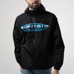 Otis Zip Up Hooded Jacket (Black)