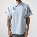 Westside Quarter Zip Shirt (Navy )
