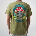 Don't Panic Tee (Light Forest)