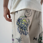 Goosebumps Wide Fit Pants (Bone)