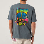 Psychedelic Tee (Light Charcoal)